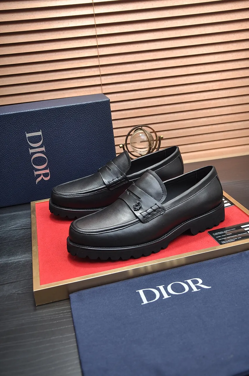 Men's shoes 💰620💶[Dior] (water-dyed cowhide lining) Dior original 1:1 high-quality factory, imported original materials, imported raw cowhide, water-dyed cowhide lining, original TPU outsole, code number: 38-44 (45 customized)